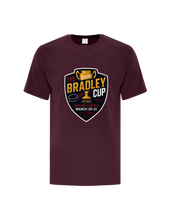 Load image into Gallery viewer, Maroon Youth T-Shirt - Bradley Cup