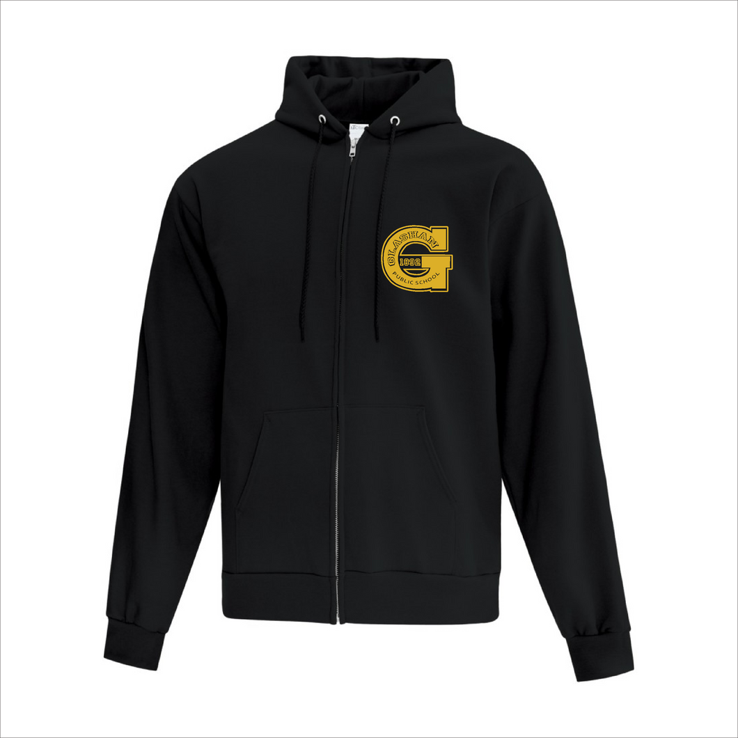 Adult Zip Hoodie - Glashan Public Elementary School
