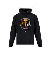 Load image into Gallery viewer, Black Adult Hoodie - Bradley Cup
