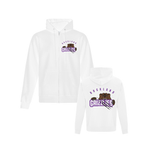 Load image into Gallery viewer, Adult Zip-up Hoodie - Grizzlies
