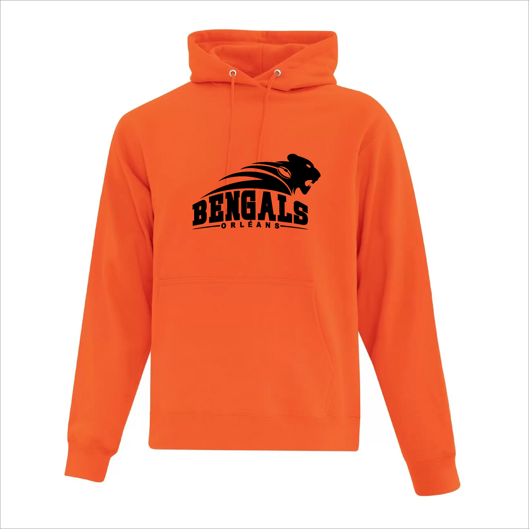 Adult Orange Hoodie - Orleans Bengals Football