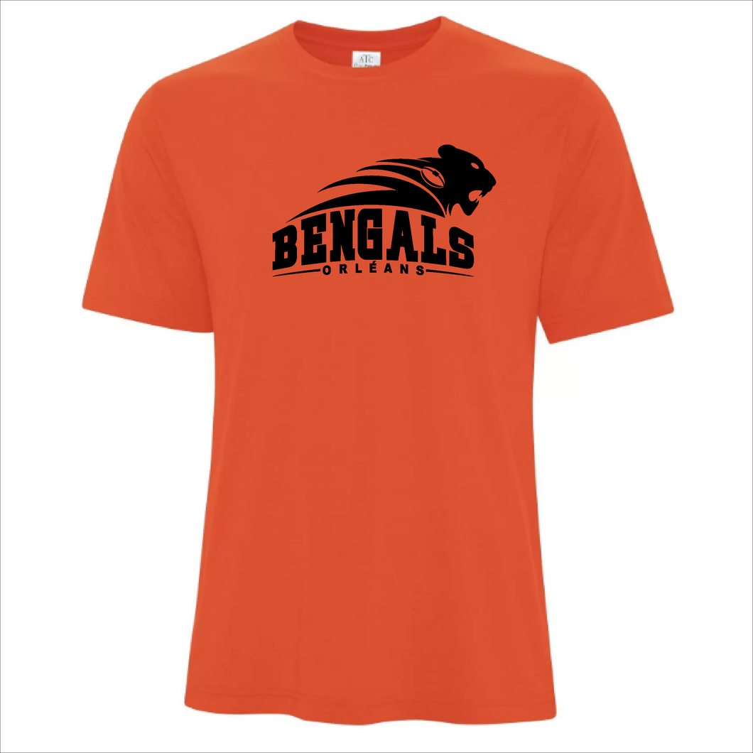 Men's Orange T-Shirt - Orleans Bengals Football