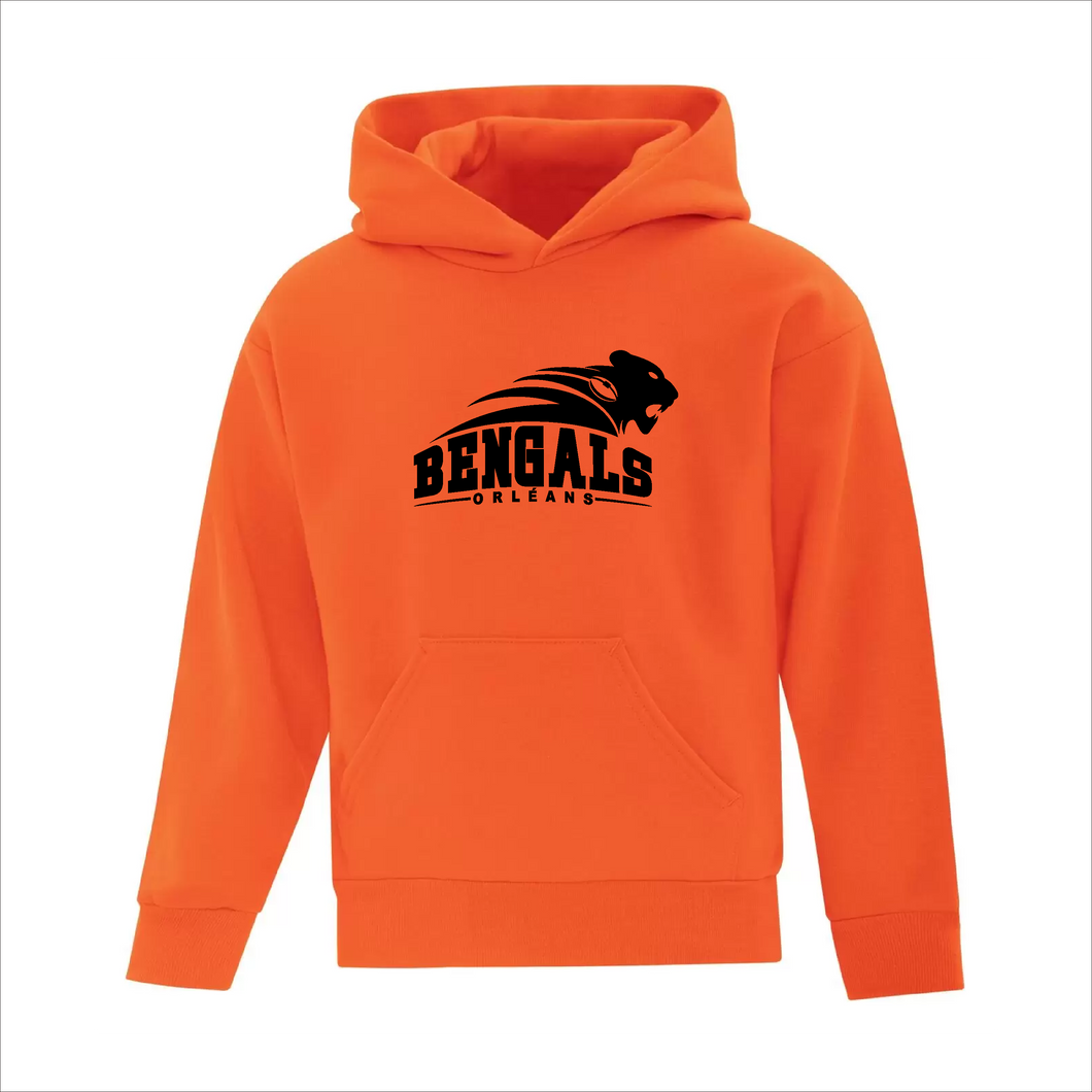 Youth Orange Hoodie - Orleans Bengals Football