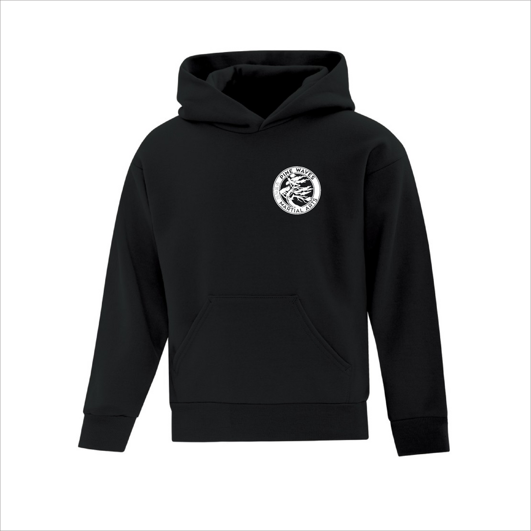 Youth 2 Logo Hoodie - Pine Waves Martial Arts