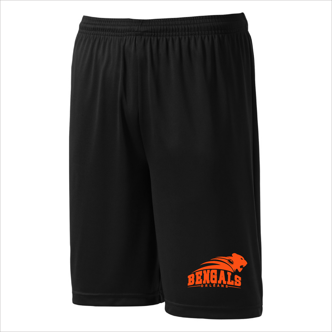 Black Adult Shorts - Orleans Bengals Football