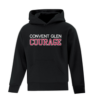 Load image into Gallery viewer, Youth Hoodie - Convent Glen Courage
