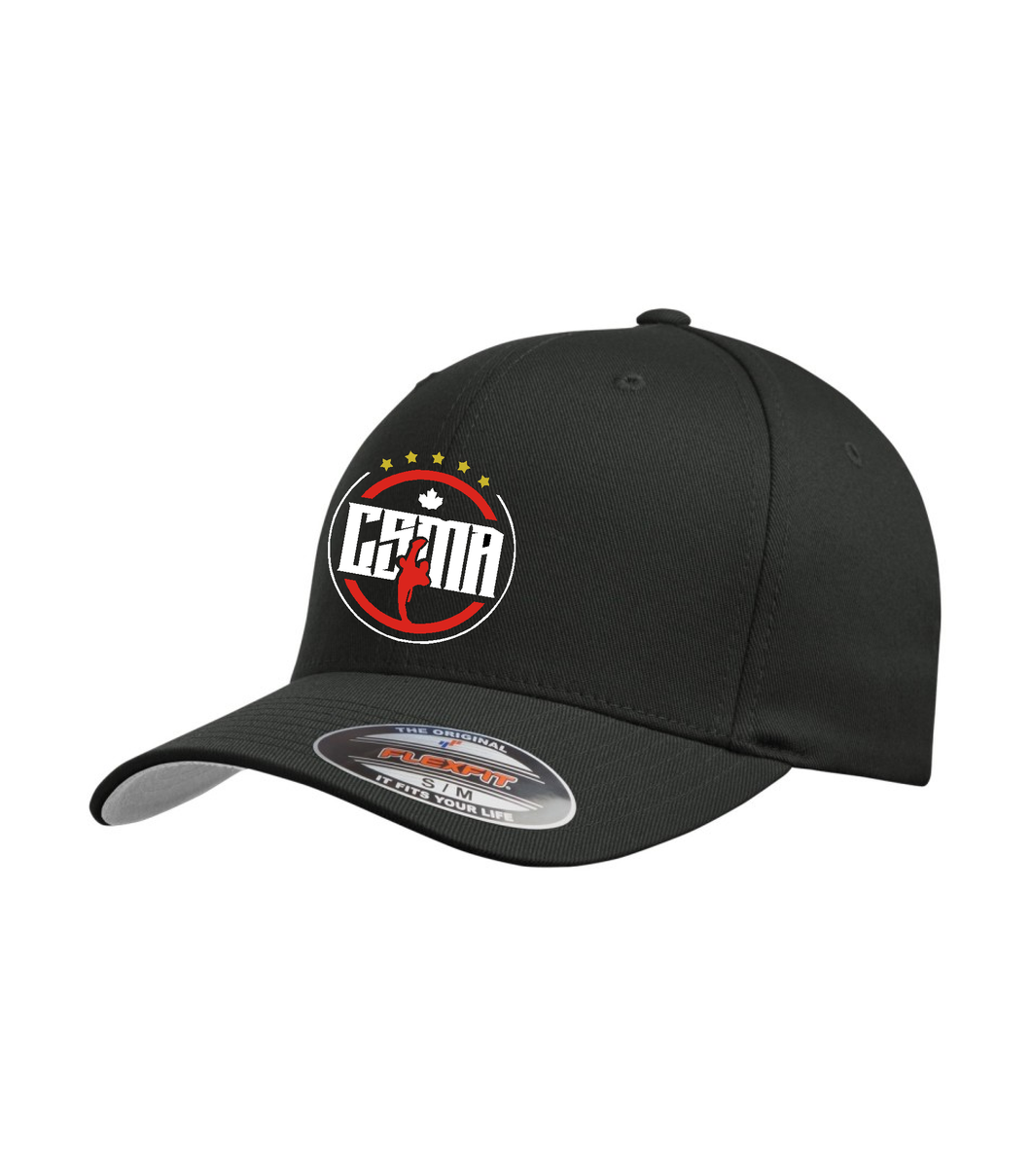 Black Fitted Baseball Hat - CSMA