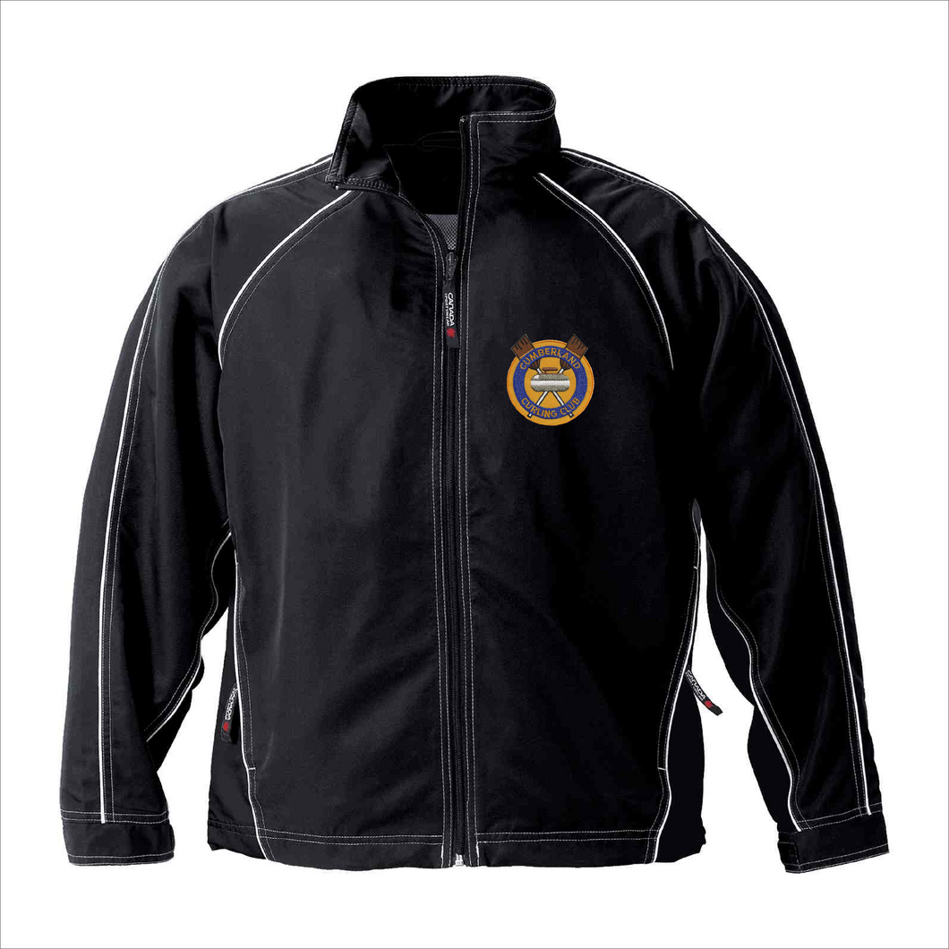 Men's Track Jacket - Cumberland Curling Club